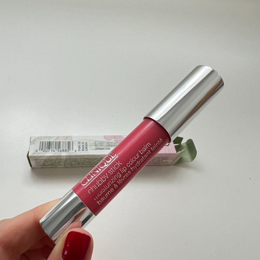CLINIQUE Chubby STICK Moisturizing Lip Colour Balm #13 Mighty Mimosa 3 g